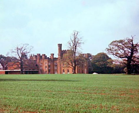 The Hall from across the fields